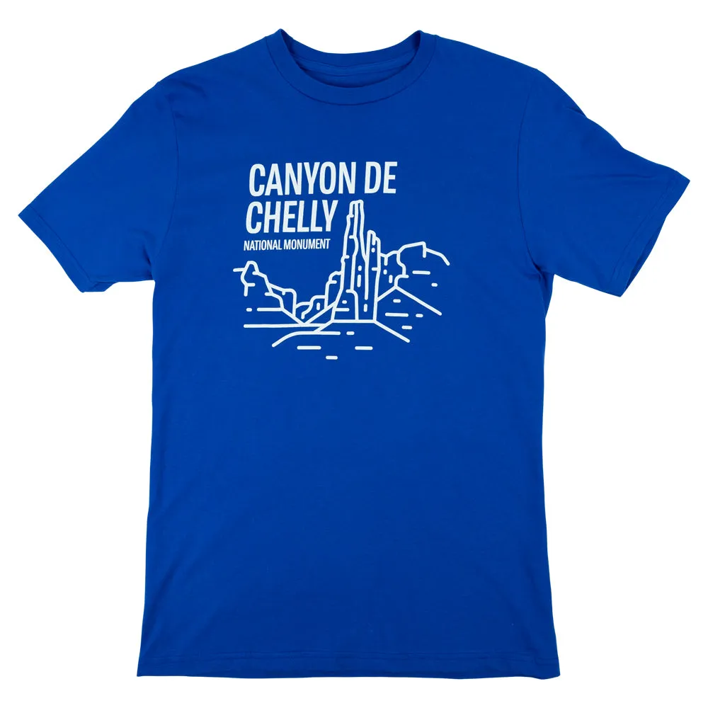 Canyon de Chelly National Monument T-Shirt - Fell Logo