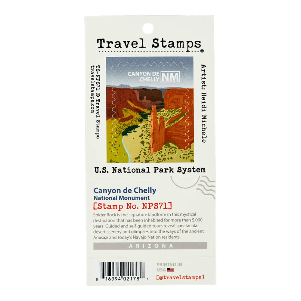 Canyon de Chelly National Monument Travel Stamp