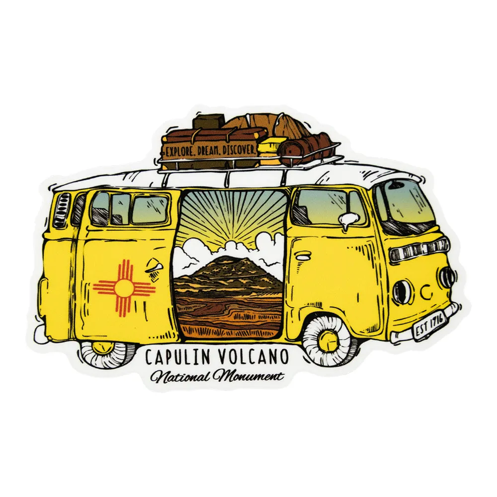 Capulin Volcano National Monument Sticker - Van Tour