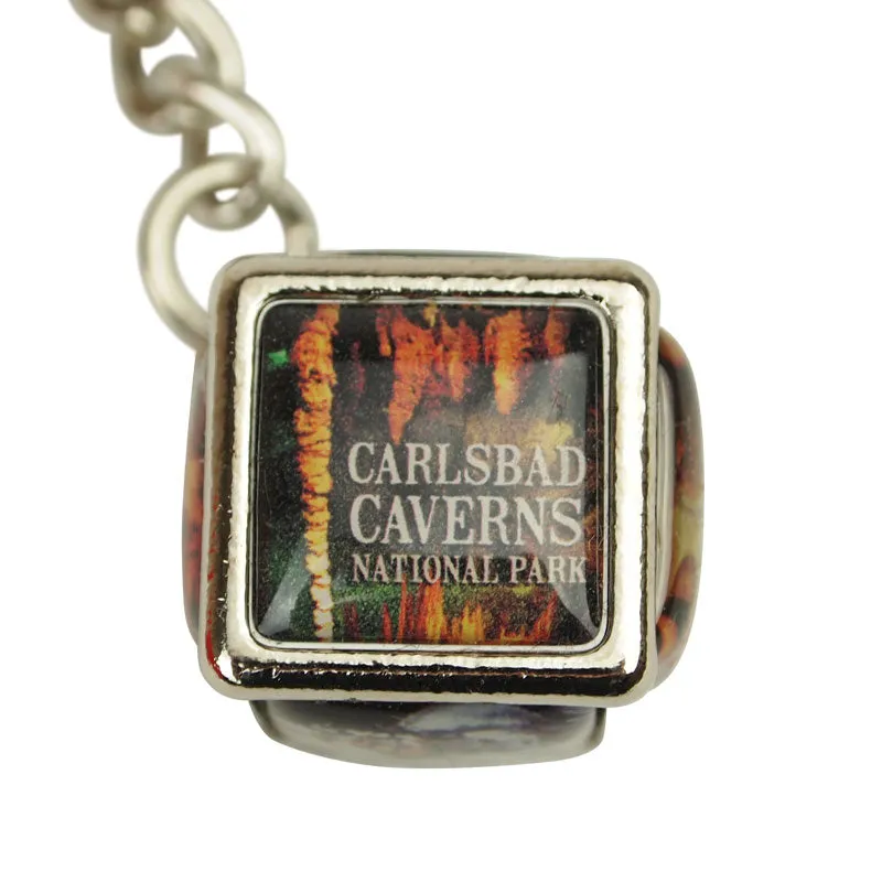 Carlsbad Caverns National Park Keychain - Picture Cube - Image 2