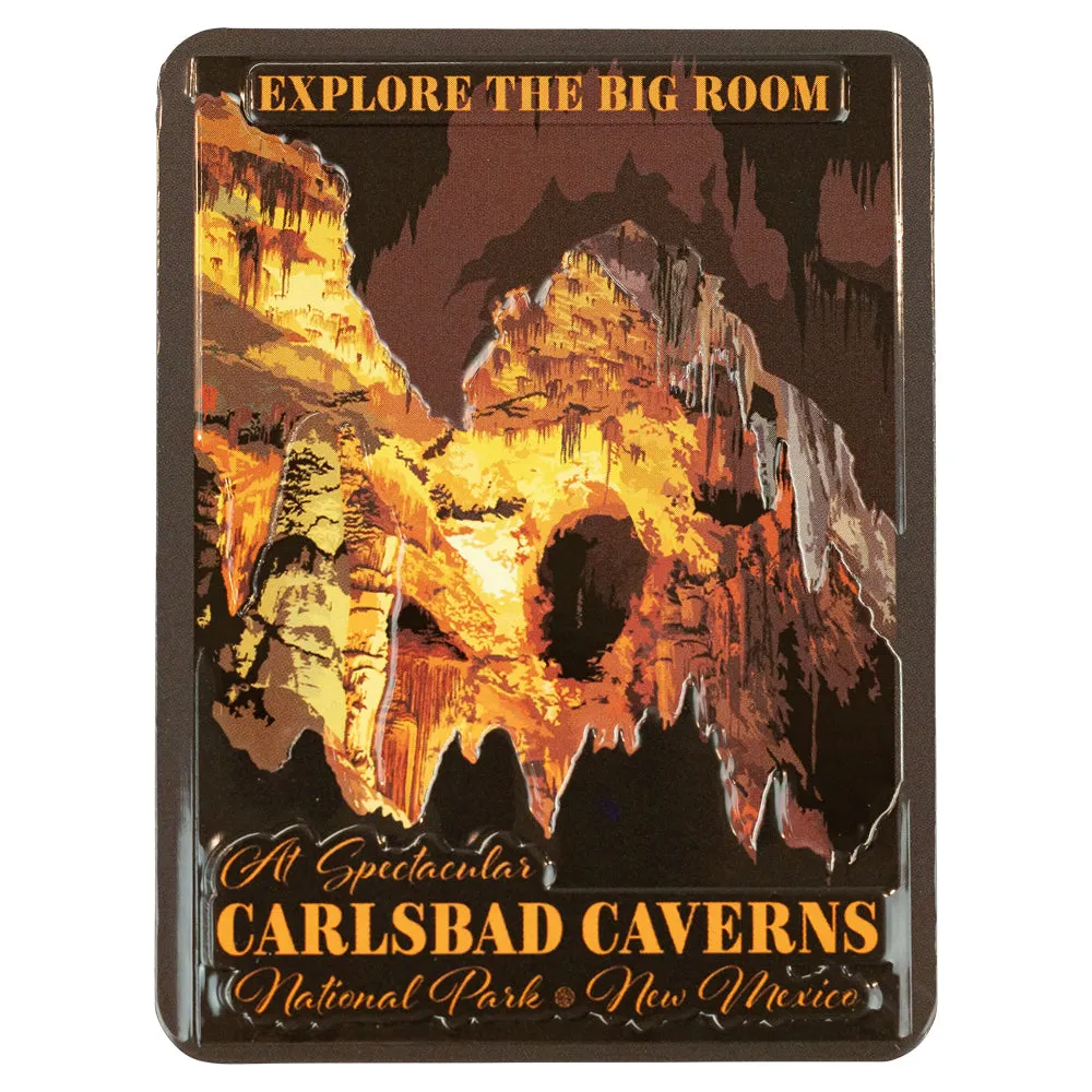 Carlsbad Caverns National Park Magnet - Retro Ranger