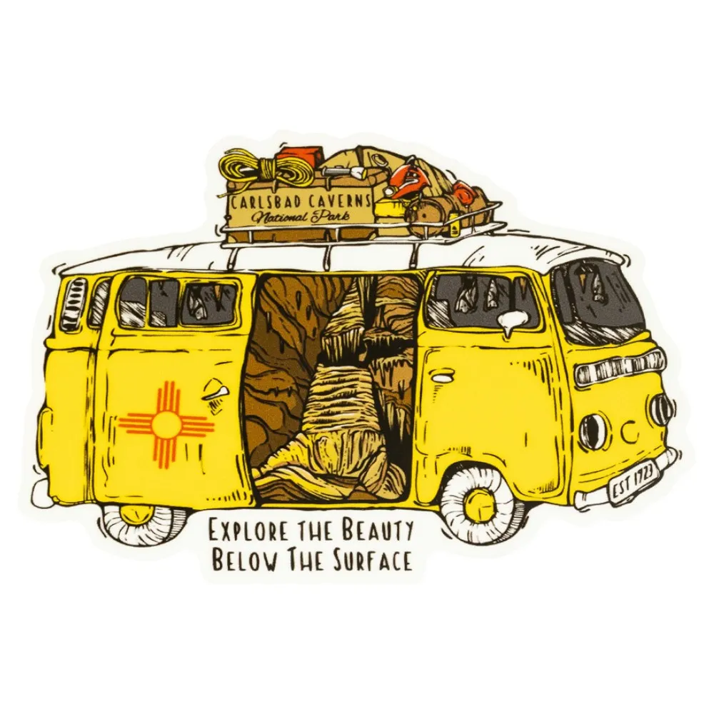 Carlsbad Caverns National Park Sticker - Van Tour
