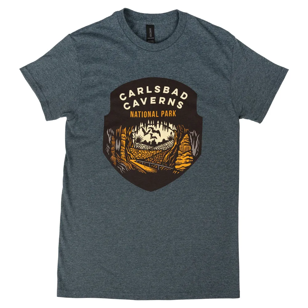 Carlsbad Caverns National Park T-Shirt - Badge