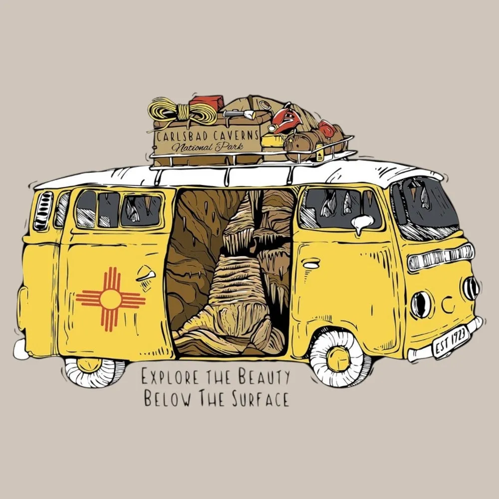 Carlsbad Caverns National Park T-Shirt - Van Tour - Image 2