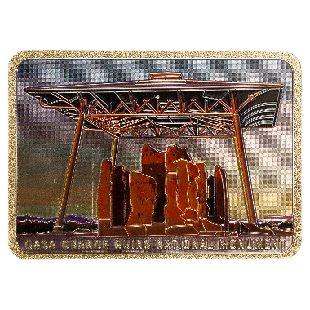 Casa Grande Ruins National Monument Magnet - Big House Foil