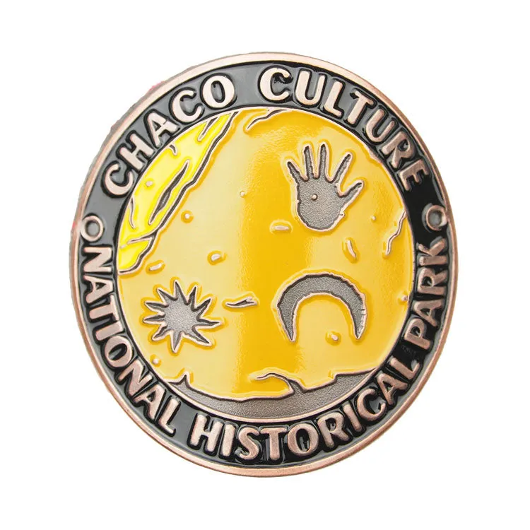 Chaco Culture National Historical Park Hiking Stick Medallion - Supernova - Image 2