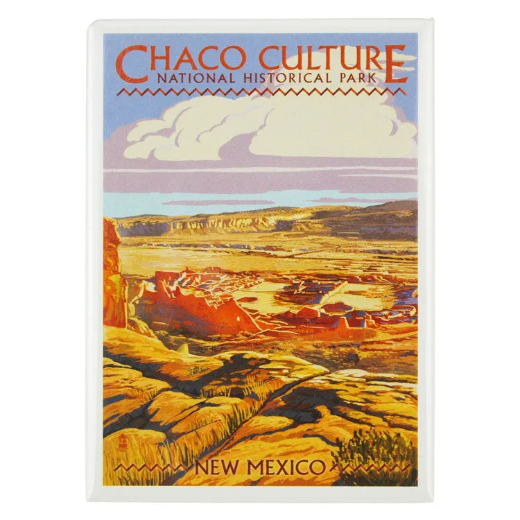 Chaco Culture National Historical Park Magnet - Illustration