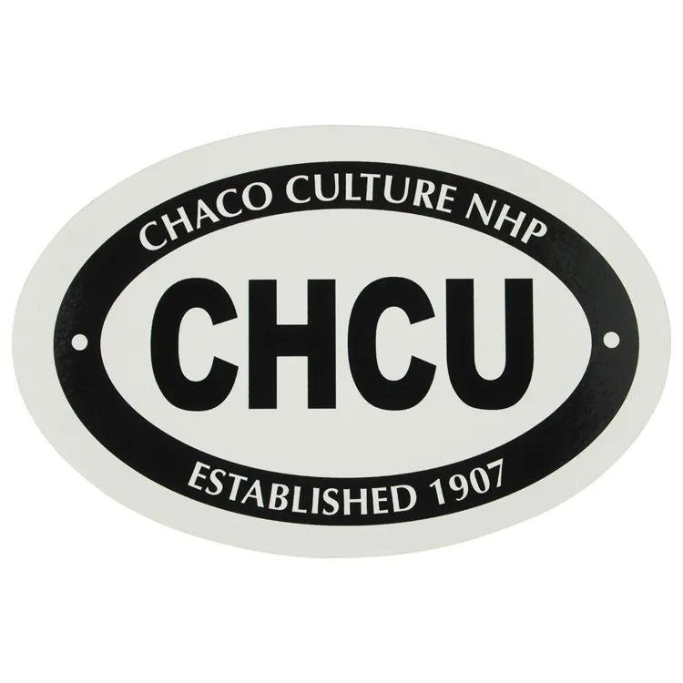 Chaco Culture National Historical Park Sticker - Euro Oval
