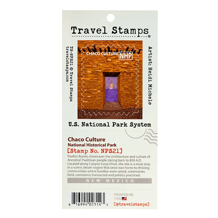 Chaco Culture National Historical Park Travel Stamp