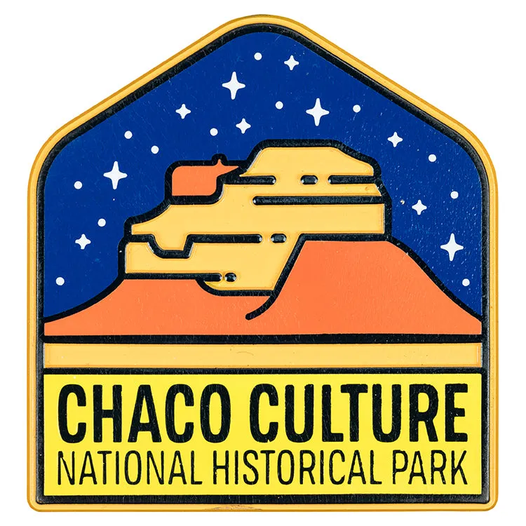 Chaco Culture National Historical Park Flex Magnet - Fell Logo