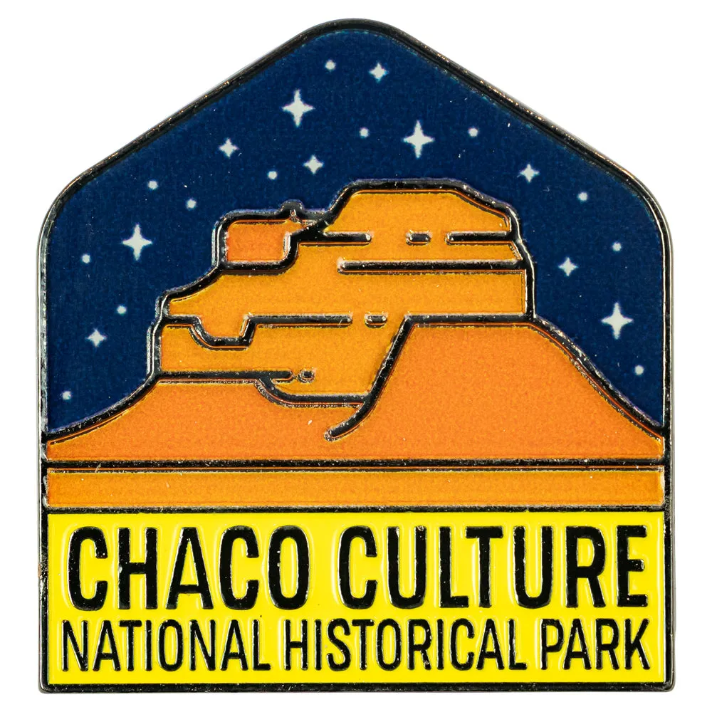 Chaco Culture National Historical Park Pin - Fell Logo