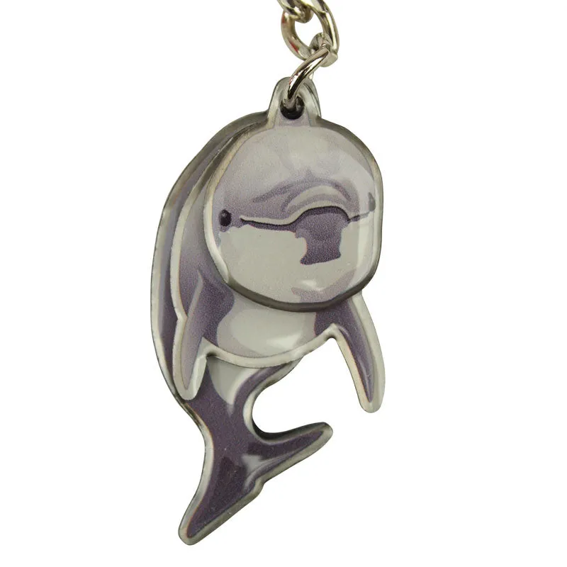 Channel Islands National Park Keychain - Dolphin Shaker - Image 2