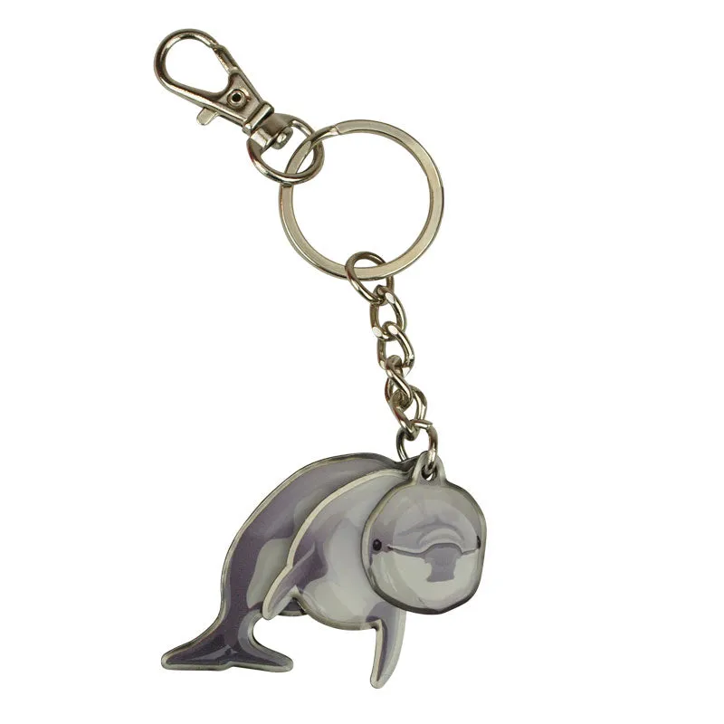 Channel Islands National Park Keychain - Dolphin Shaker - Image 3
