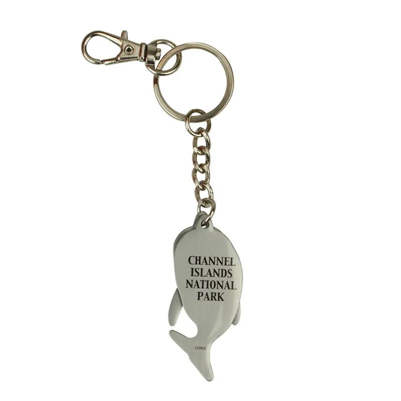 Channel Islands National Park Keychain - Dolphin Shaker - Image 4
