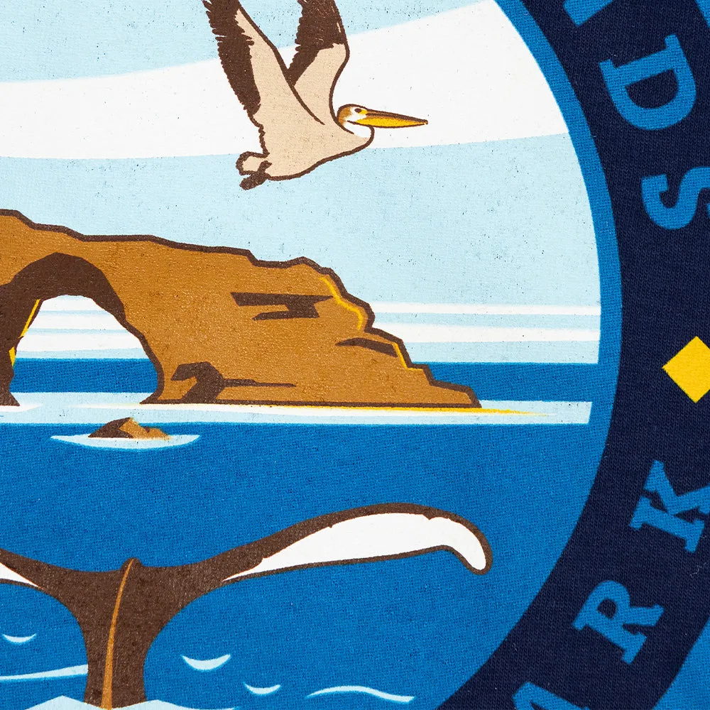 Channel Islands National Park T-Shirt - Round Logo - Image 3