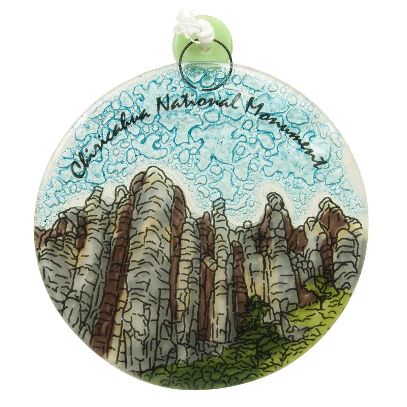 Chiricahua National Monument Recycled Glass Ornament