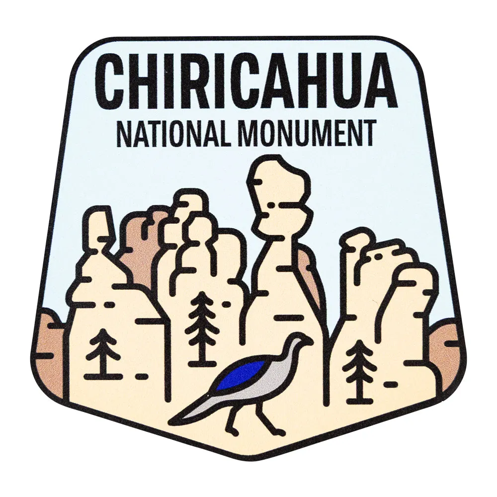 Chiricahua National Monument Sticker - Fell Logo