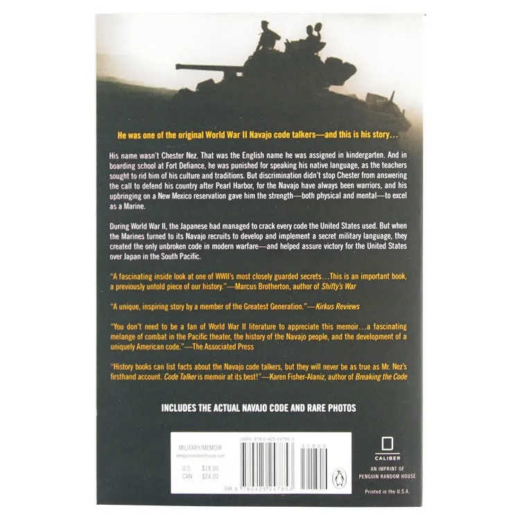Code Talker: The First and Only Memoir By One of the Original Navajo Code Talkers of WWII - Image 3
