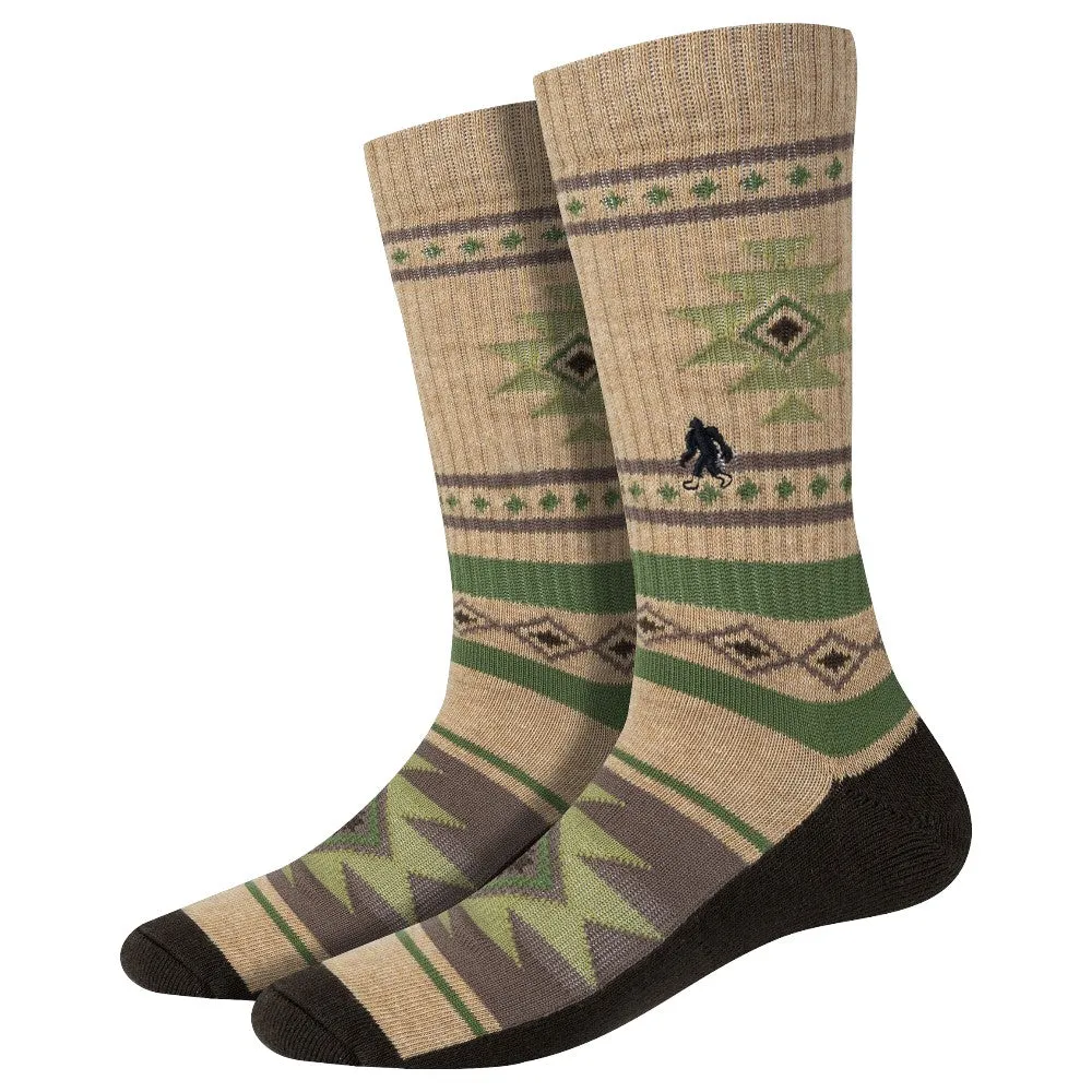 Desert Pattern Knit Socks