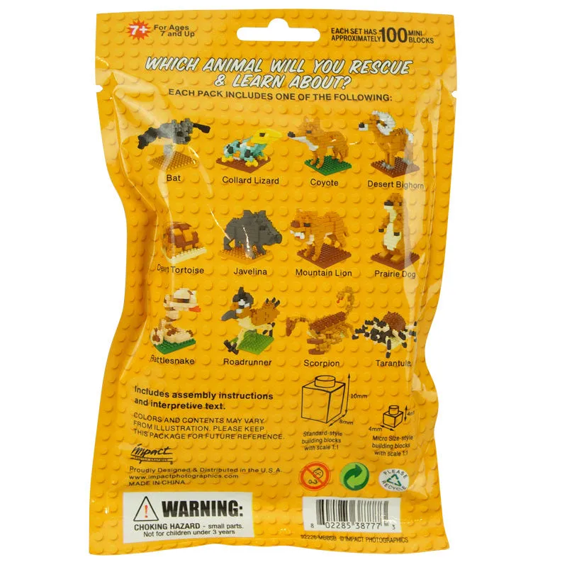 Desert Wildlife Mystery Mini Block Set - Image 2