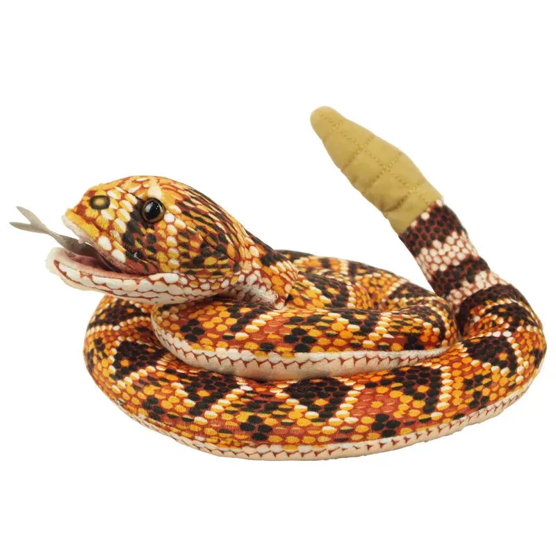 Diamondback Rattlesnake Plush Finger Puppet - Image 2