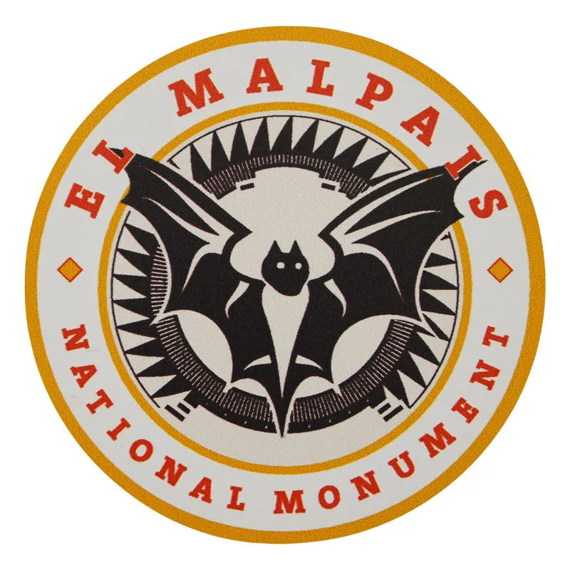 El Malpais National Monument Sticker - Round Logo