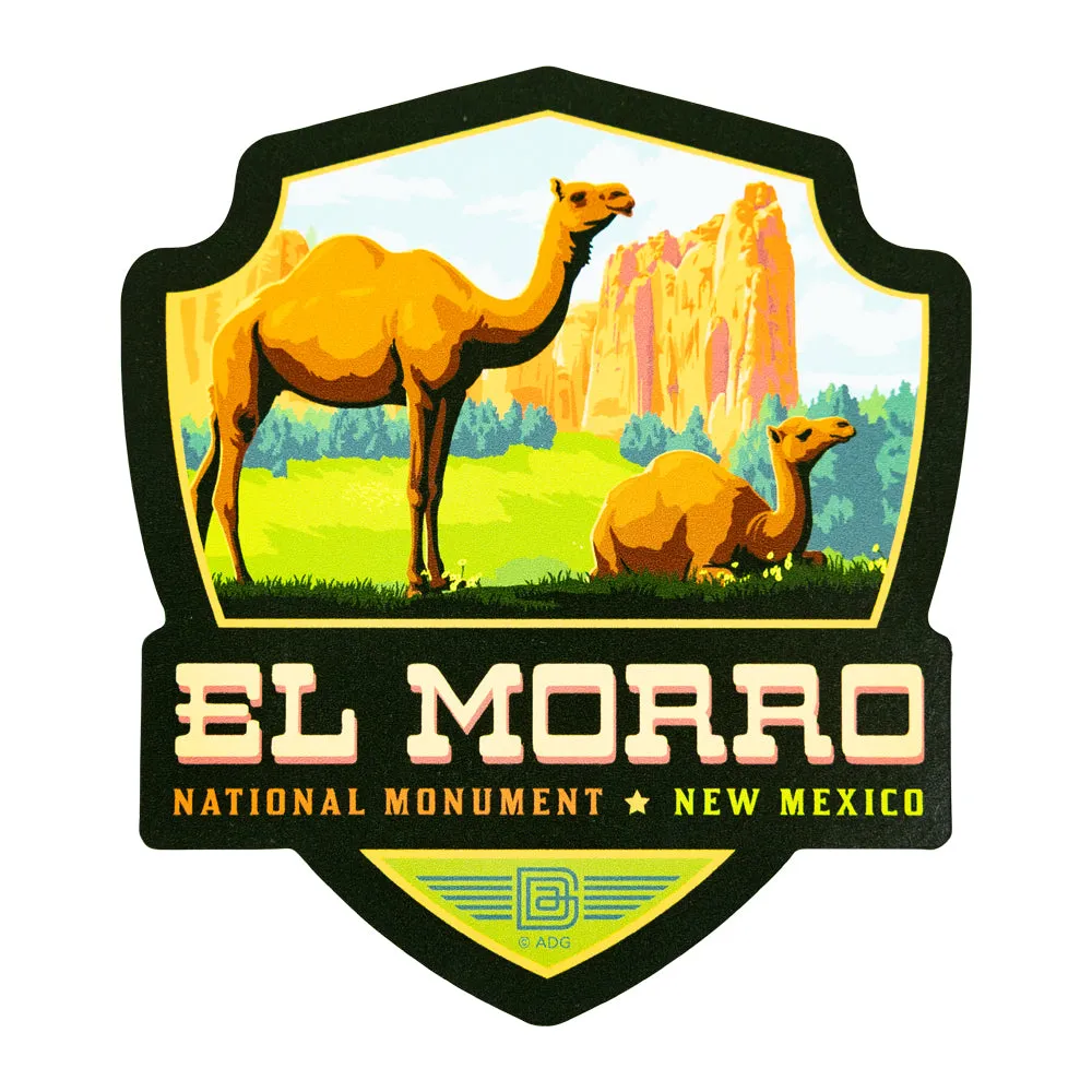 El Morro National Monument Sticker - ADG Badge Graphic