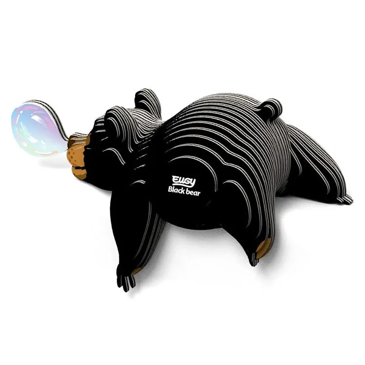 Eugy Black Bear 3D Puzzle - Image 4