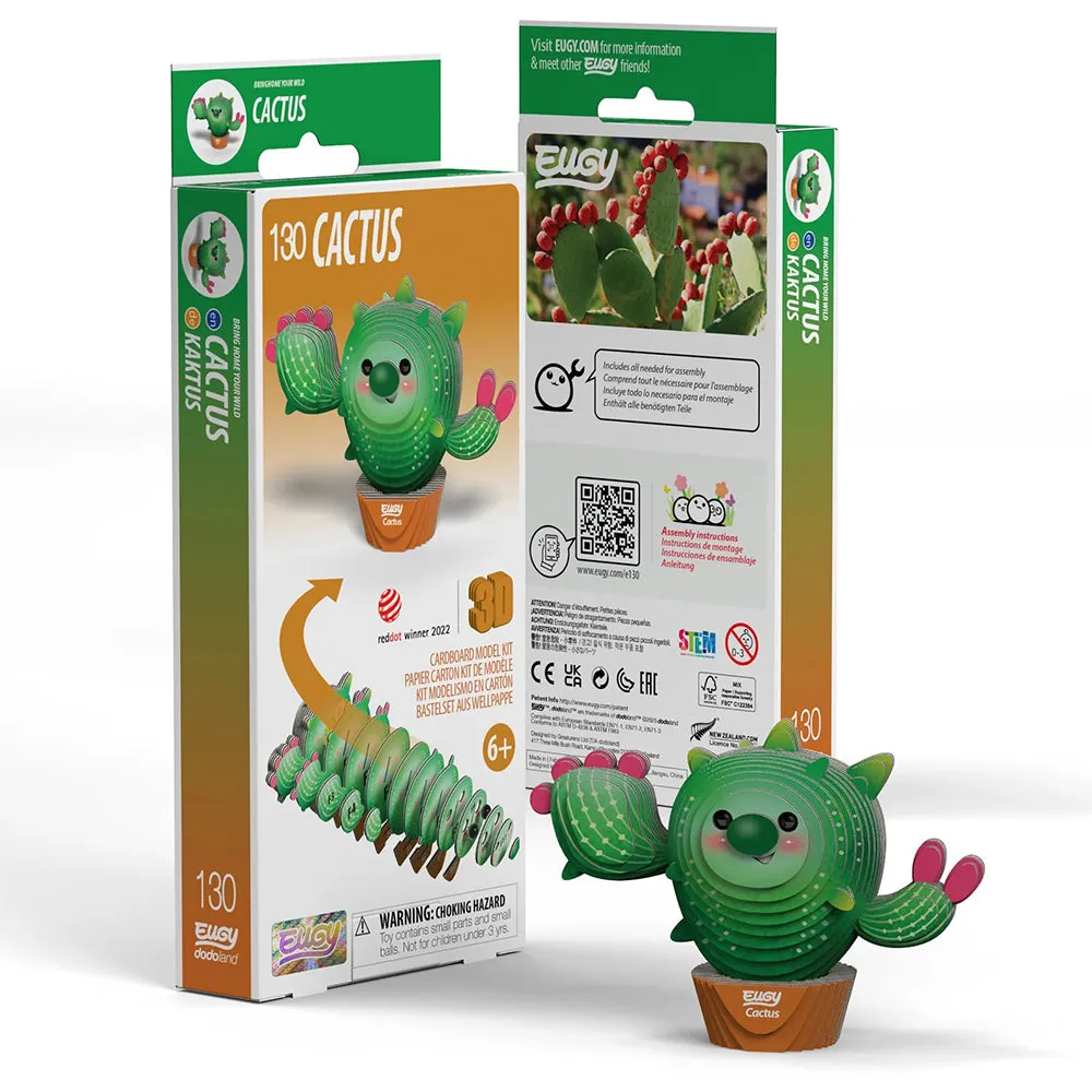 Eugy Cactus 3D Puzzle - Image 2
