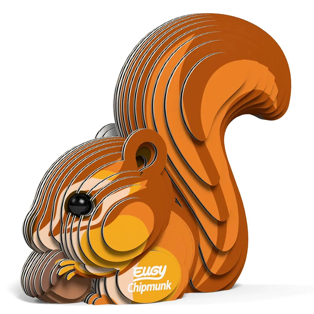Eugy Chipmunk 3D Puzzle