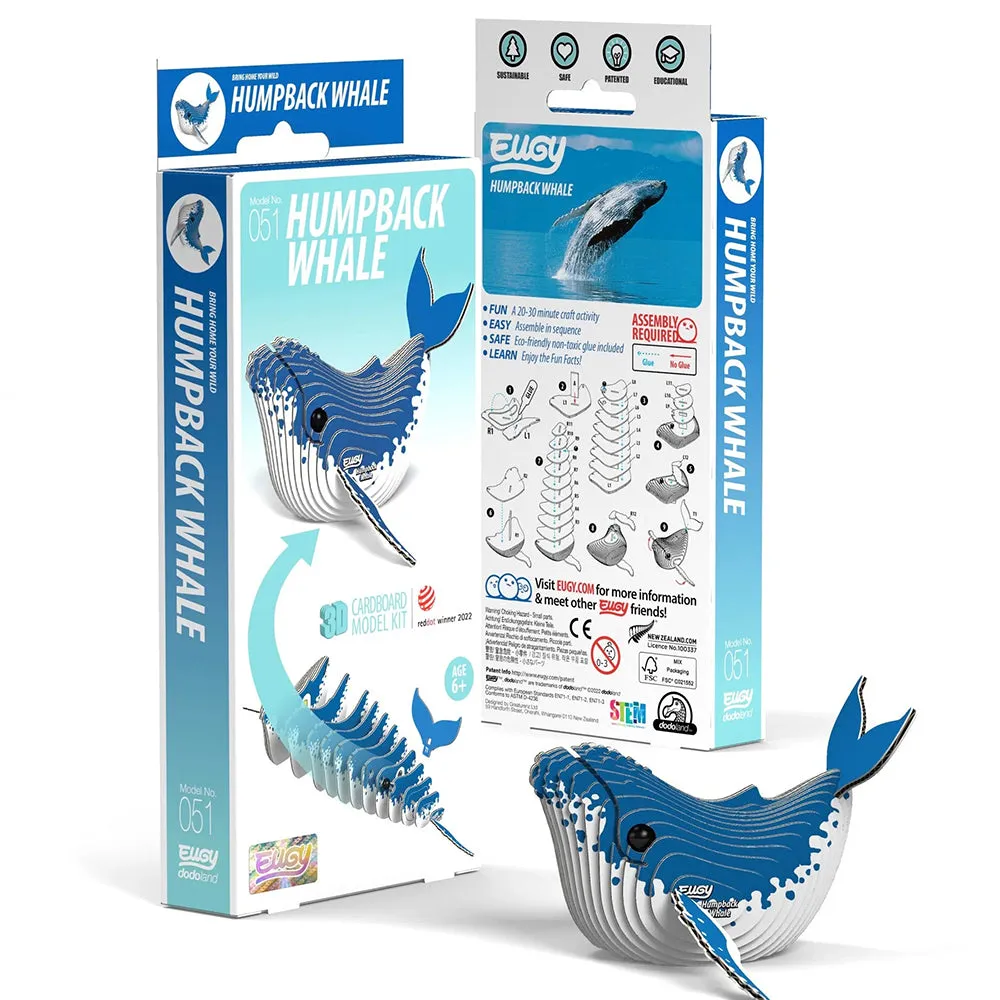Eugy Humpback Whale 3D Puzzle - Image 2
