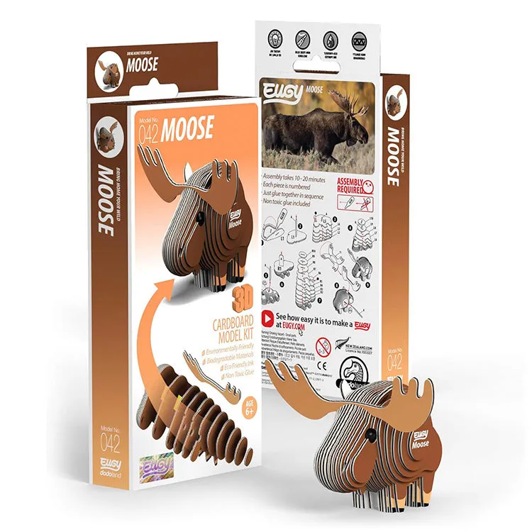 Eugy Moose 3D Puzzle - Image 2
