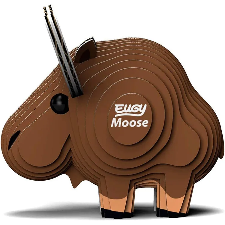 Eugy Moose 3D Puzzle - Image 3