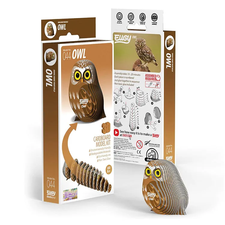 Eugy Owl 3D Puzzle - Image 2