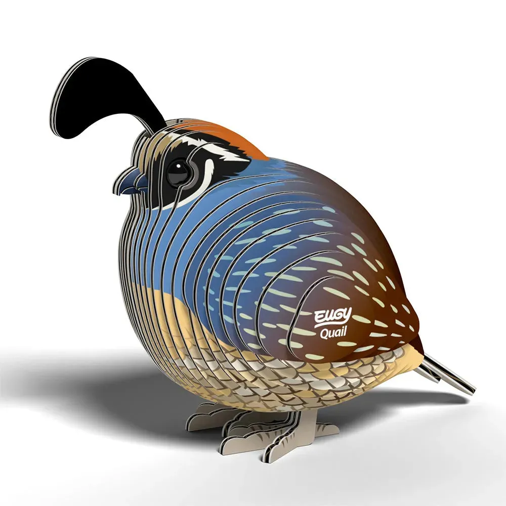 Eugy Quail 3D Puzzle