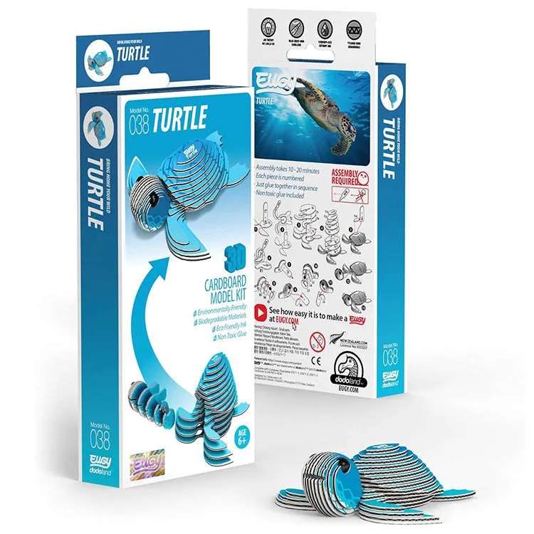 Eugy Sea Turtle 3D Puzzle - Image 2