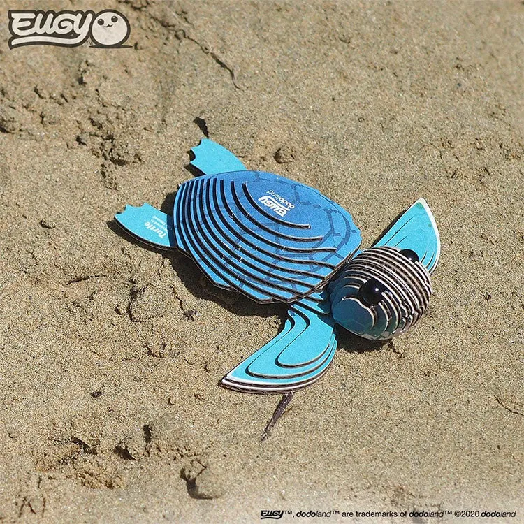 Eugy Sea Turtle 3D Puzzle - Image 6