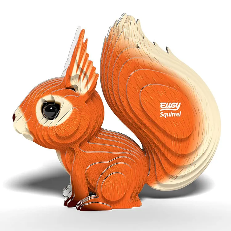 Eugy Squirrel 3D Puzzle - Image 3