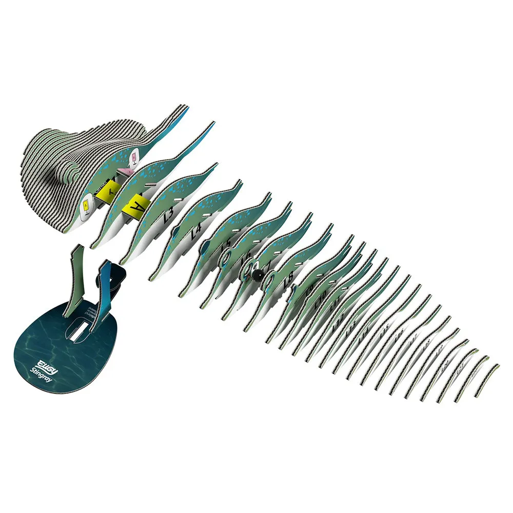 Eugy Stingray 3D Puzzle - Image 4