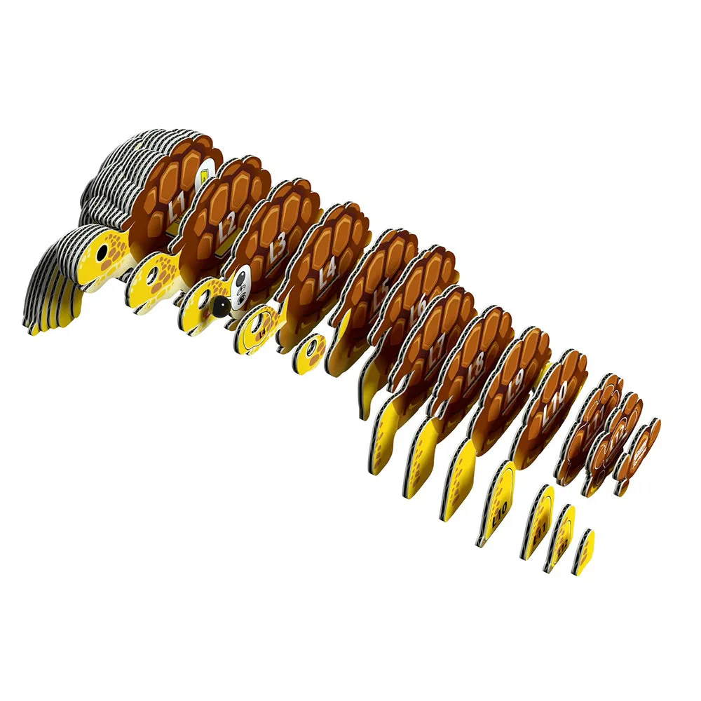 Eugy Tortoise 3D Puzzle - Image 3