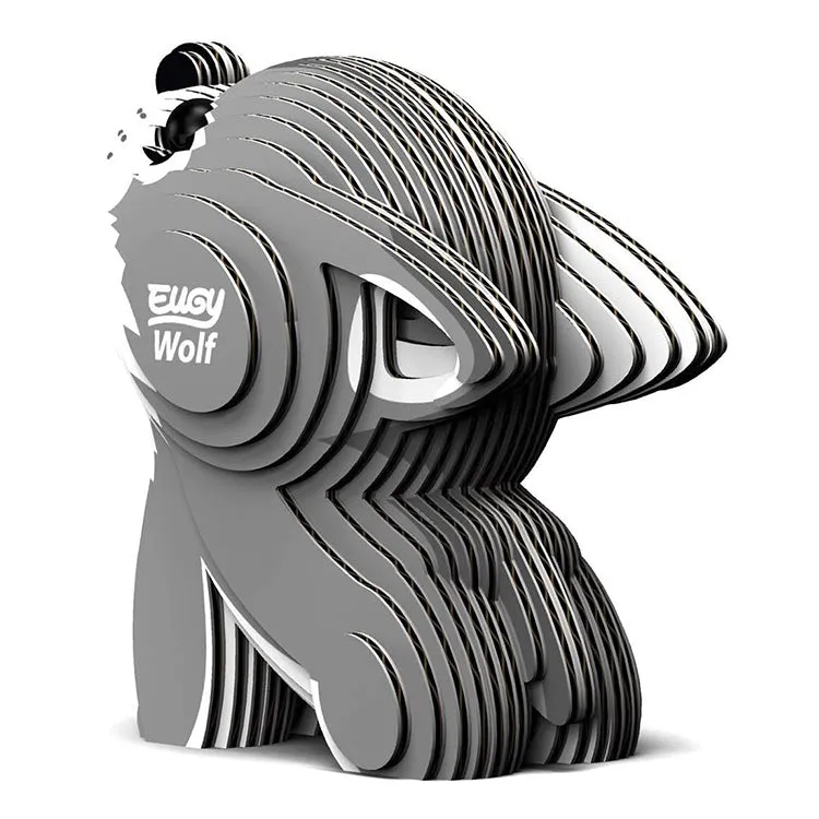 Eugy Wolf 3D Puzzle - Image 4