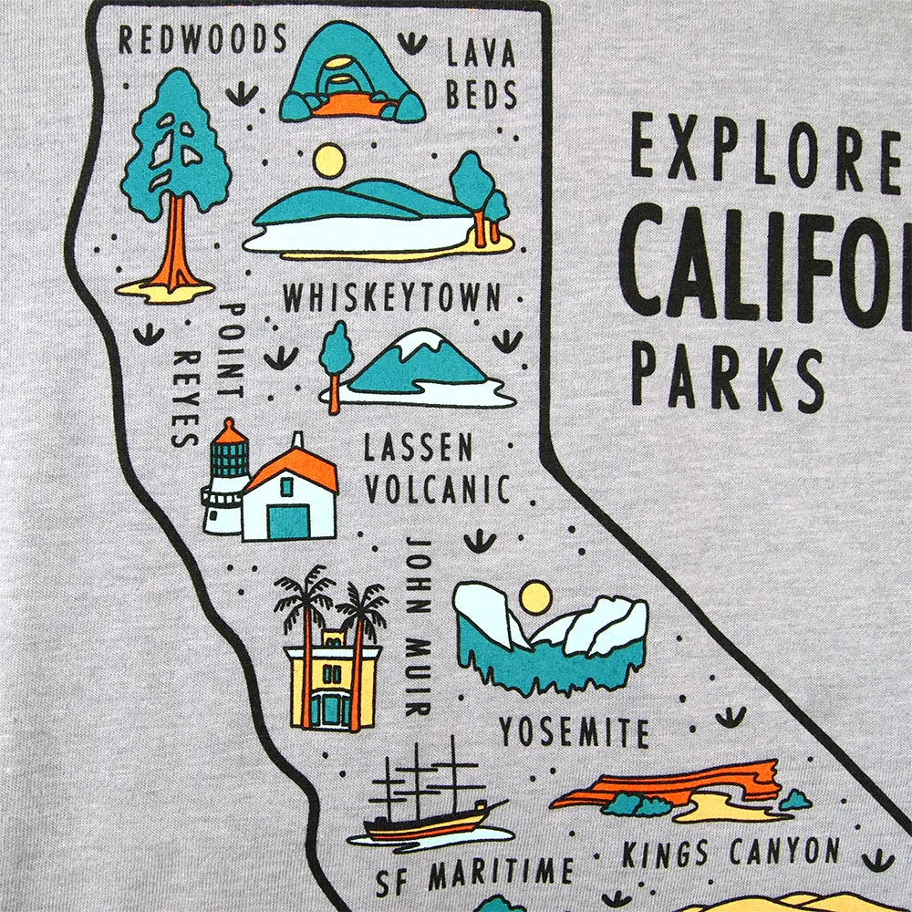 Explore California Parks T-Shirt - Image 3
