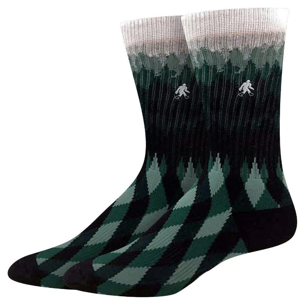 Forest Pattern Knit Socks