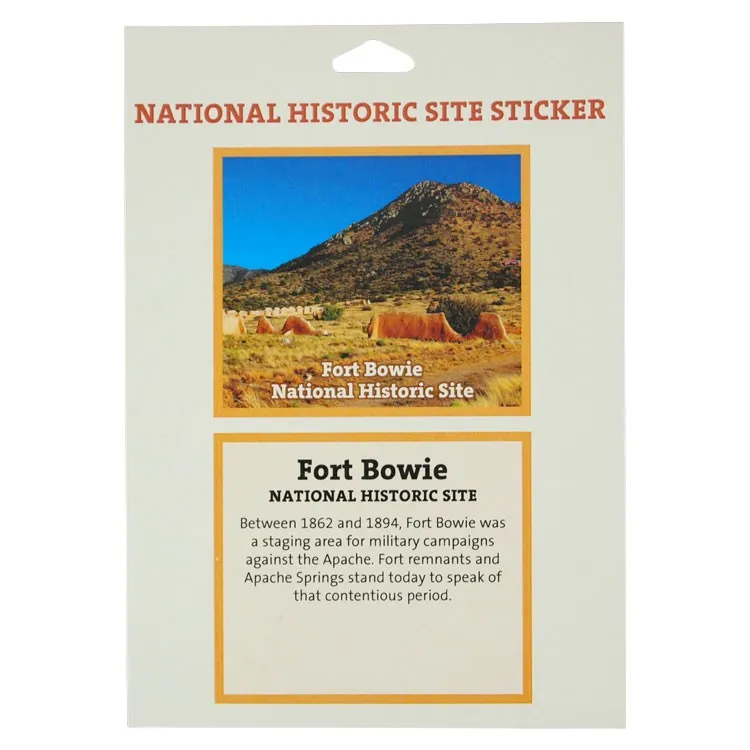 Fort Bowie National Historic Site Park Sticker