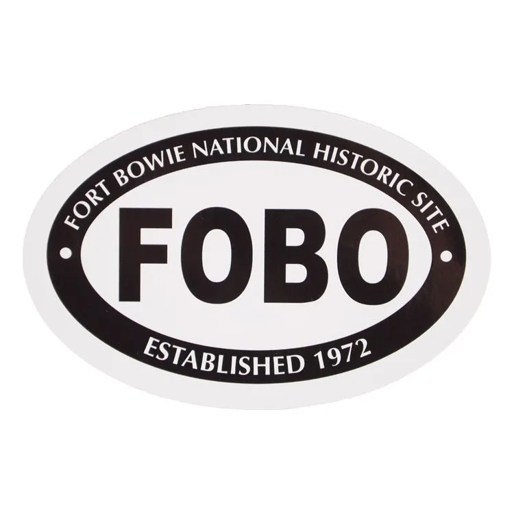 Fort Bowie National Historic Site Sticker - Mini Oval