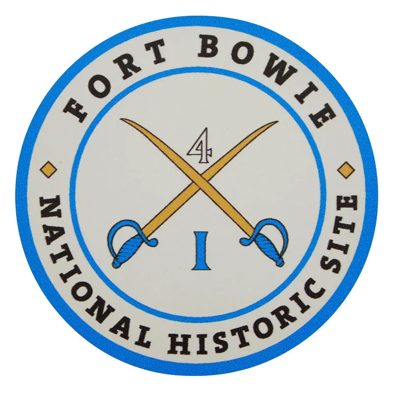 Fort Bowie National Historic Site Sticker - Round Logo