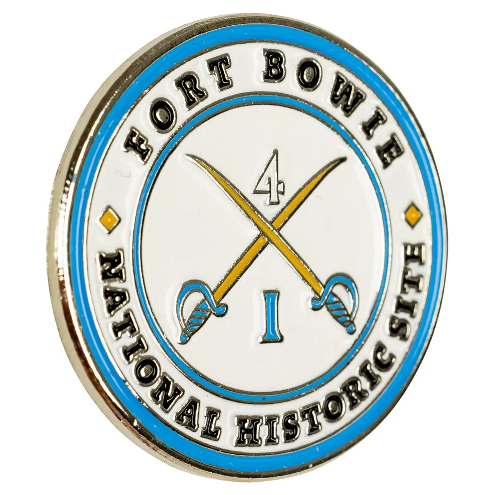 Fort Bowie National Historic Site Pin - Round Logo - Image 2