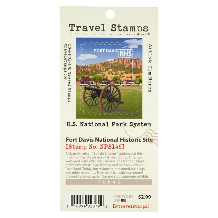 Fort Davis National Historic Site Travel Stamp