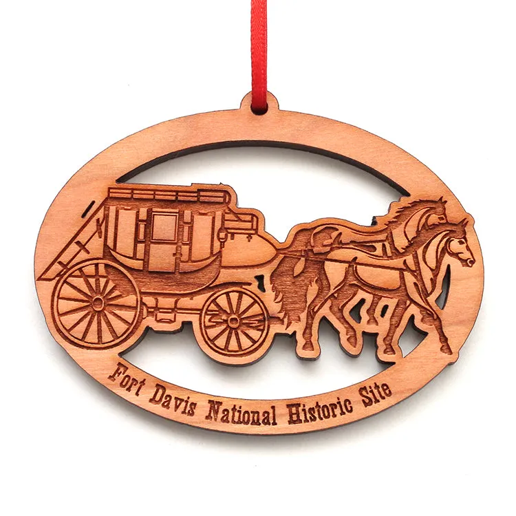 Fort Davis National Historic Site Wood Ornament