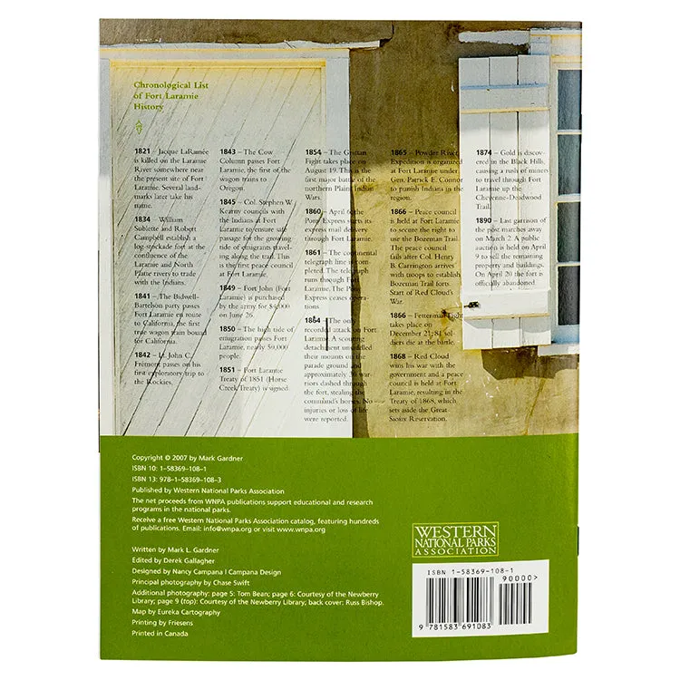 Fort Laramie National Historic Site Book - Image 4
